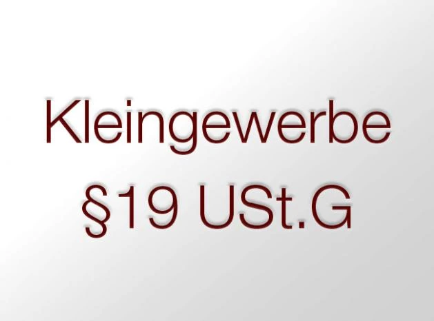 B2C Kleingewerbe