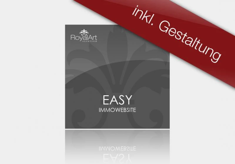 Immobilienwebsite Designsoftware EASY inkl. Gestaltung