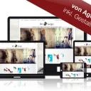 Unternehmenswebsite Designsoftware inkl. Gestaltung