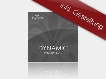 Immobilienwebsite Designsoftware DYNAMIC inkl. Gestaltung