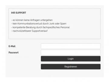 Supportticket Modul