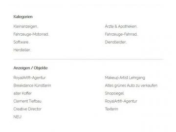 Dynamisches Sitemap-Modul