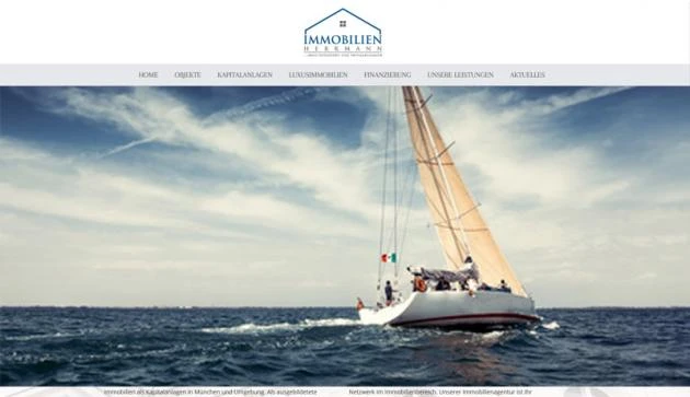 Objektbasiertes Portal z.B. für Immobilien, Yachten, Autohändler usm.