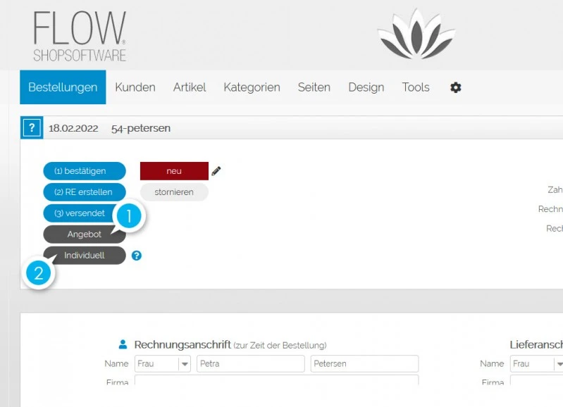 Angebot-Modul