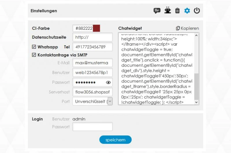 Chatsoftware zum Kauf