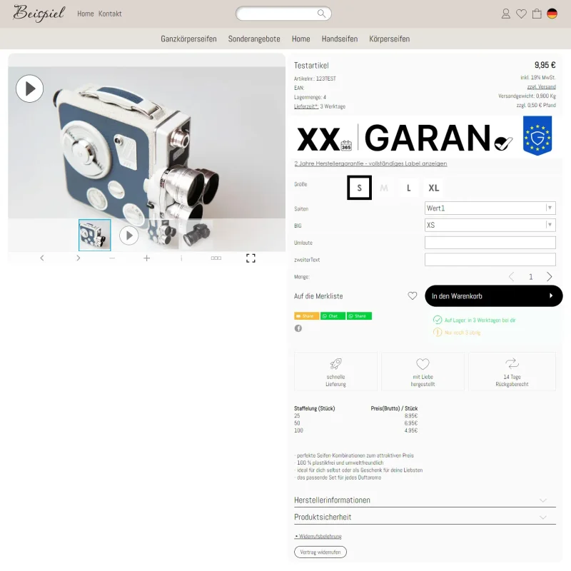 EU-GARAN Label