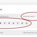 Gruppen-Rabattierung