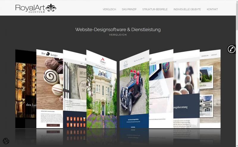 Immobilienwebsite Designsoftware PREMIUM inkl. Gestaltung