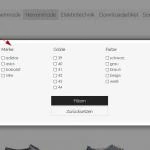 Merkmale Filter-Modul