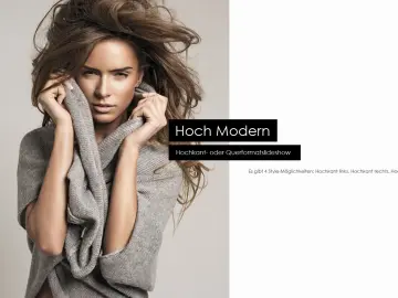 Slideshow modern clean animiert
