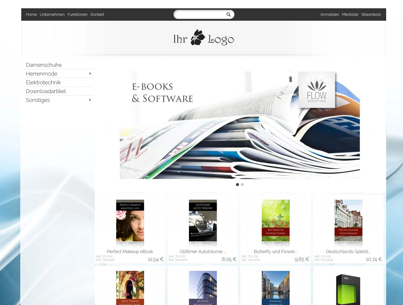 Download-Shopsoftware für digitale Produkte