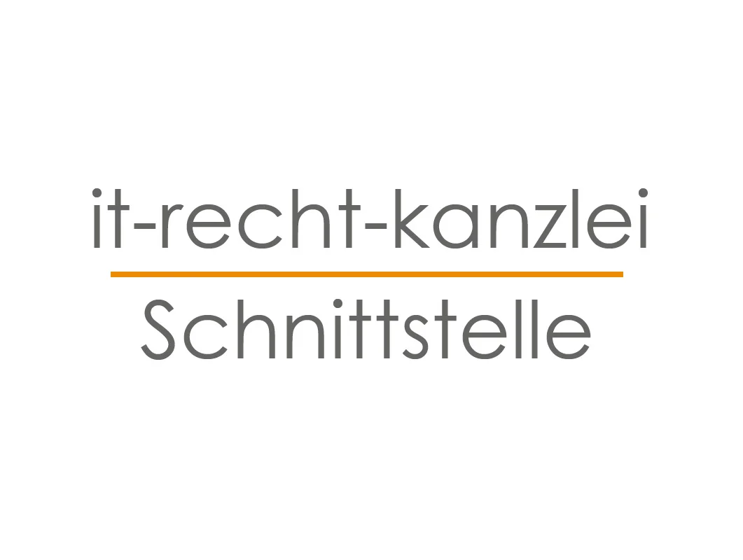 it-Recht-Kanzlei API Schnittstelle